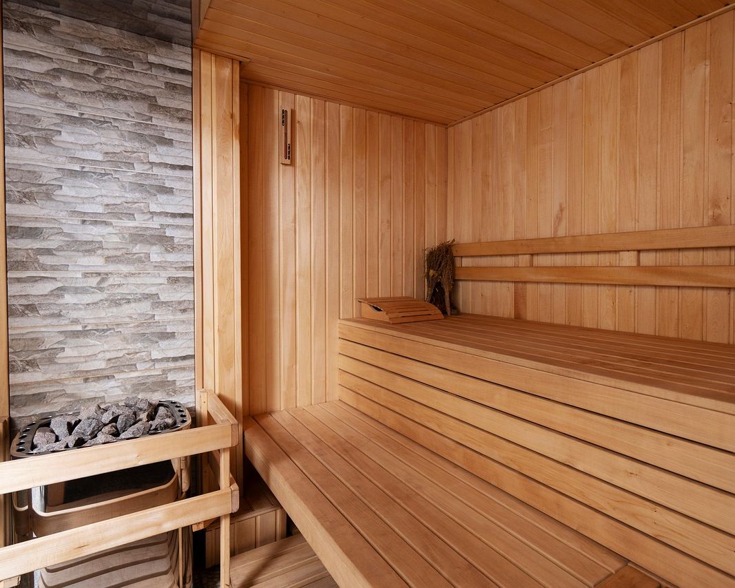 Cedar sauna